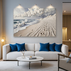 Footprints in the Sand Wall Art